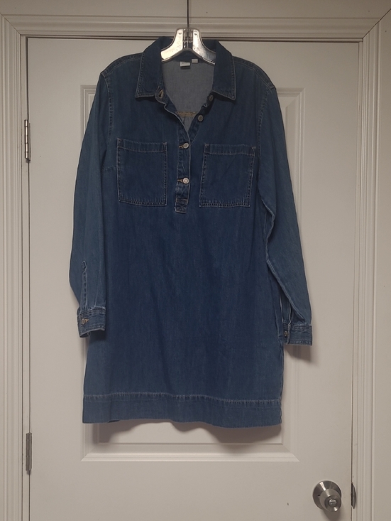 GAP Dresses & Skirts - GAP Blue Denim Shirt Dress